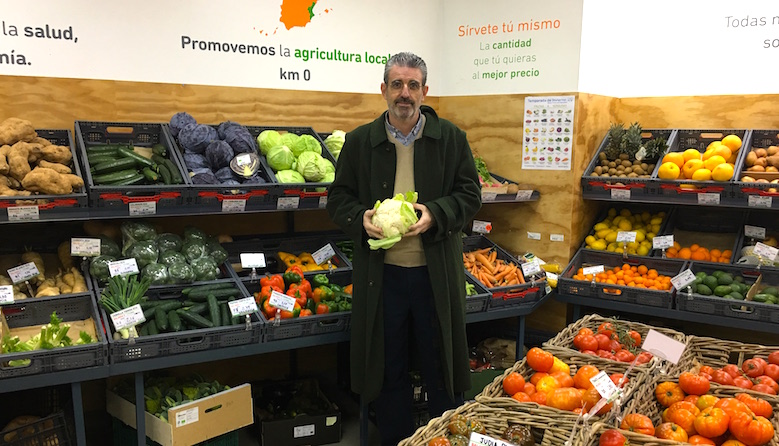 El 15 % de las ventas de Ecorgánic son frutas y verduras.